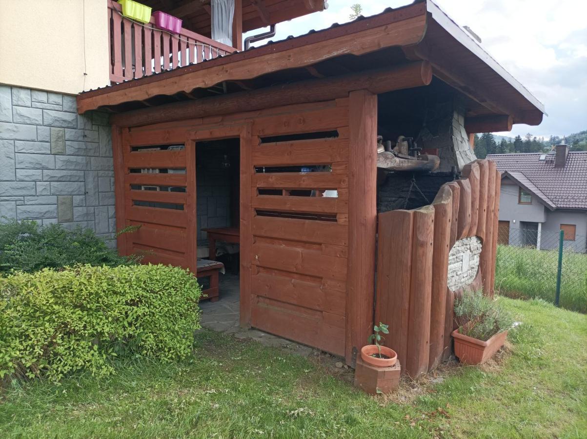 Sloneczna Hytte Brenna Exteriér fotografie